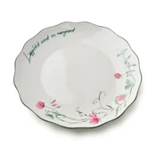 Mondex Desertni krožnik porcelan AffekDesign Mollie 20,5x2cm bel 1 kos, (5000301955)