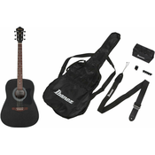 Ibanez V54NJP-WK Weathered Black Open Pore Akustična kitara