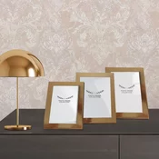 Lessentiel Maison Set ramova za slike 3IAFC1024, 10x15cm, 13x18cm, 15x21cm, 3 komada, Zlatne boje