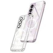 Prozoren TPU gel ovitek Techsuit SparkleSkin Mag za Samsung Galaxy S23 Plus