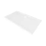 Mexen Flow pravokotni tuš kad slim 150 x 70 cm, beli sijaj - 46R107015