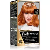 L´Oréal Paris Préférence barva za lase odtenek 74 Mango
