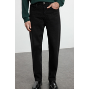 Trendyol Black Mens 90s/Baggy Fit Loose Denim Jeans Trousers