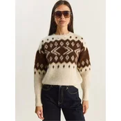 Bianco Lucci Pulover Pullover rjava