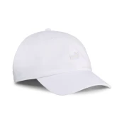 Puma ESS No. 1 Logo Patch Baseball Cap, White, Size M, Accessories