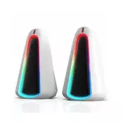 MONKA Zvucnik SG500, USB 2.0, RGB, Beli