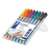 Marker Staedtler Lumocolor 318 WP8 0,6 mm, 8 komada