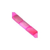 Sedefna perla pravougaonik 10*15 mm roze niska