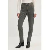 Kavbojke Levis 512 SLIM moške, siva barva