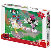 Dino mini sportistkinja, puzzle set 100 xl delova ( 11019 )