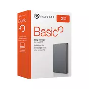 SEAGATE HDD External Basic 2 5/2TB/USB 3 0