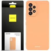 Spacecase SPACECASE SILIKONSKI OVITEK GALAXY A53 5G ZA TELEFON ORANŽEN, (21963641)
