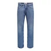 Only & Sons Kavbojke EDGE, modra