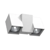 Brosline 2295 - Zidna spot svetiljka CUBE 2xGU10/10W/230V bela