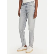 Guess Jeans Jeans hlače W6GA0D D5M57 Modra Straight Leg