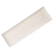 Servirni krožnik CONTOUR 33 x 10,5 cm, bela, keramika, MIJ