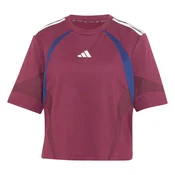 ADIDAS PERFORMANCE Funkcionalna majica HYG DNA temno modra/kostanj rjava/bela
