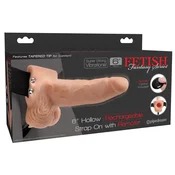 shumee Fetish Fantasy Series - naravni dildo s fleksibilnim trakom in 10 načini vibracij