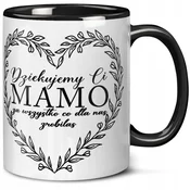 shumee DARILO ZA MATERINSKI DAN SKODELICA S SRČKOM HVALA MAMI ROJSTNODNEVNA DARILA