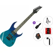 Ibanez GRG120QASPBGD Standard SET Blue Gradation Električna kitara