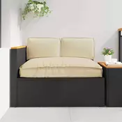Set jastucica 3 pcs Bež Oxford tkanina