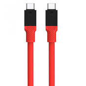 Tactical Fat Man kabel USB - C / USB - C - 1m - rdeč KP31176
