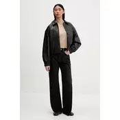Bombažna kratka majica Karl Lagerfeld Jeans ženska, bela barva, A1W17004