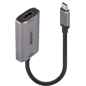 LINDY USB 3.1 Type C HDMI 2.1 transformator Crna-Siva 11cm 43327