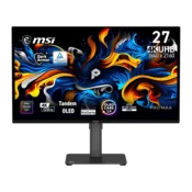 MSI Monitor Business PRO MAX 271UPX12G 26,5 UHD 3840x2160, QD-OLED 120 Hz, 0,03 ms, HDR, 2x HDMI, DP, USB-C, sivi