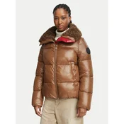 Save The Duck Zimska jakna D30974W LOVE23 Temno rjava Regular Fit