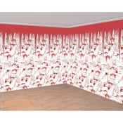 Amscan Stenska dekoracija Halloween - Krvni odtisi 121 x 609 cm