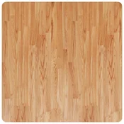 Cetvrtasta stolna ploca svjetlosmeda 80x80x2,5 cm od hrastovine