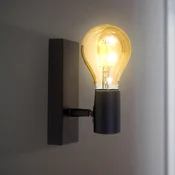 B.K. Licht Stenska svetilka Onda, višina 16 cm, mat črna, kovina - Dnevna soba/jedilnica - Sodobni - matno črno