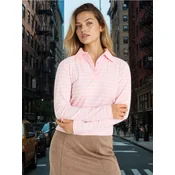 Sinsay - Pamucna polo majica - roze