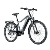 Leader Fox Denver Moški Tehnični E-kolo 28 Sijajni Sivi (Bafang M300, 720Wh)