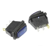 Stikalo QY603-101 IP45 230V AC osvetljeno VKLOP-IZKLOP 5 kosov