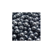 16 mm plasticna perla siva