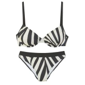 FRENCH CONNECTION Bikini črna/bela