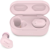 Bežične slušalice Belkin - Soundform Play, TWS, ružičaste