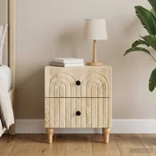Nočna omarica Sonoma hrast 43 x 34,5 x 48 cm Inženirski les