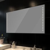 Kupaonica zidno ogledalo sa LED svjetiljkama 100 x 60 cm (V x Š)