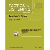 Basic Tactics for Listening TB+CDPk