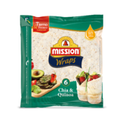 Wraps CHIA&QUINOA tortilje O25cm, 370g | MISSION