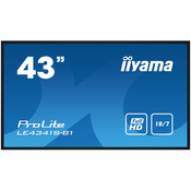 Iiyama 43 1920x1080, IPS panel ( LE4341S-B1 )