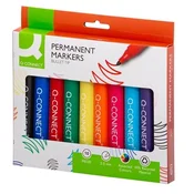 permanentni marker Q-Connect, komplet 10 barv