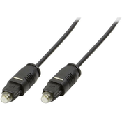 LOGILINK LogiLink Toslink digital audio priključni kabel 10.00 m črna (mat), (20431531)