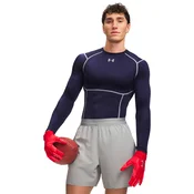 Moška majica Under Armour HG Elite Comp LS Midnight Navy/Reflective XXL