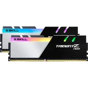G.SKILL Ram pomnilnik G.Skill Trident Z Neo Rgb 32Gb (2X16Gb) Ddr4 3200Mhz Cl16 črn, (20296659)
