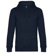MAJICA DUGI RUKAVI B&C KING HOODED 280G temno modra XL