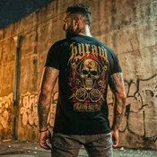 Hardcore majica moška - KNIVES & ROSES - HYRAW - 262TS08